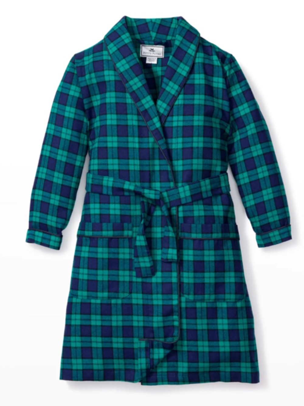 Petite Plume Kid's Highland Tartan Robe (Size 1-2T) NWT